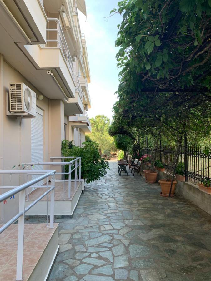 Αβαντιάς Abantias Aparthotel Lutrá Edipszú Kültér fotó