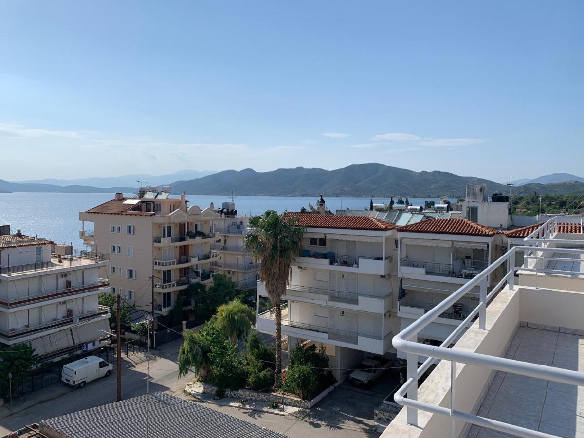 Αβαντιάς Abantias Aparthotel Lutrá Edipszú Kültér fotó
